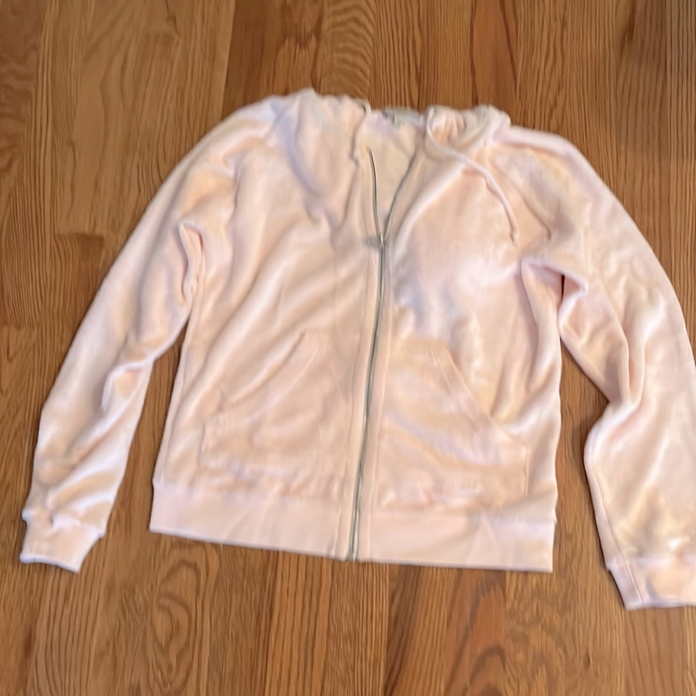 Burberry Terry Zippered Top with Hood